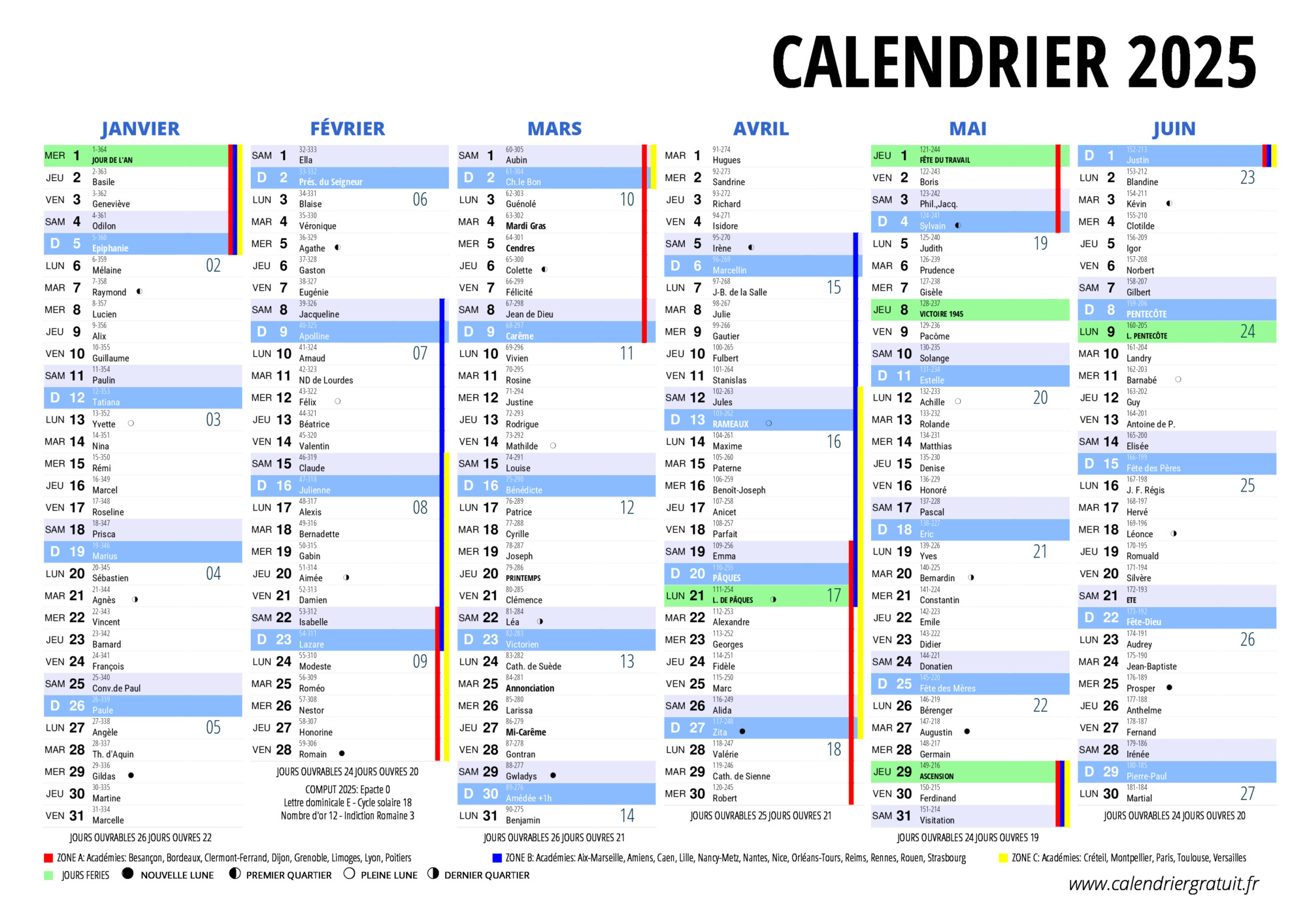 Agenda 2024-2025: Agenda Semainier de 12 mois, 1 Semaine sur 2 Pages  (janvier 2024 à décembre 2025), Calendrier Hebdomadaire avec planification  mensuelle