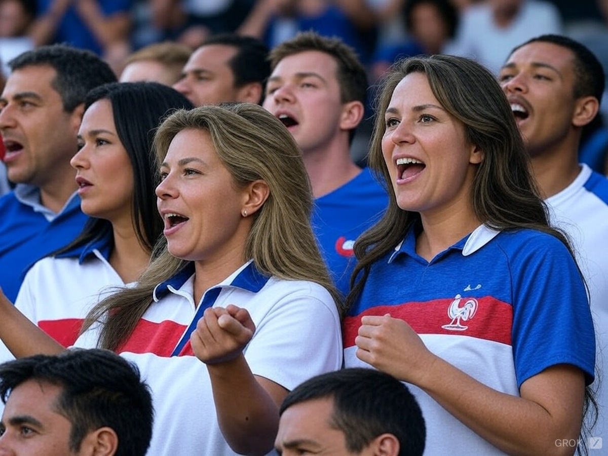 supporters français à la coupe du monde